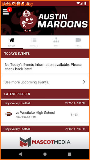 Austin ISD Athletics screenshot