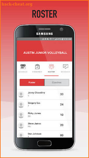 Austin Junior Volleyball screenshot