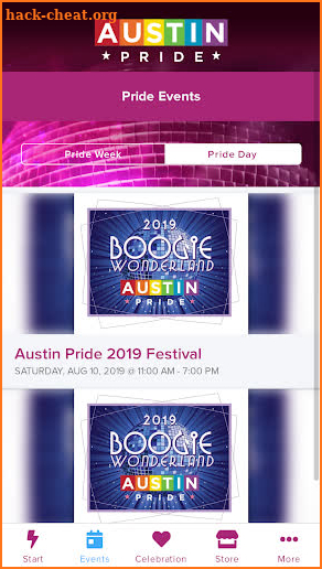 Austin Pride screenshot