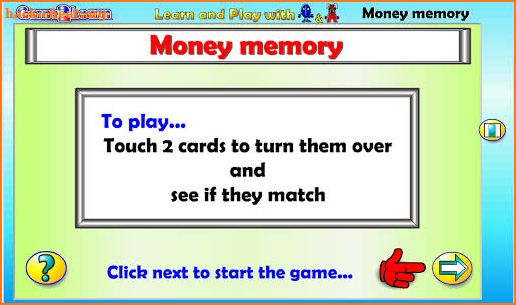 Australian money memory screenshot