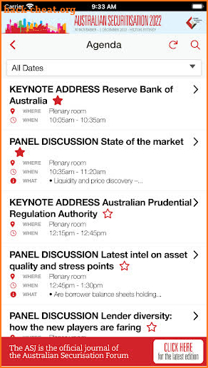 Australian Securitisation 2022 screenshot