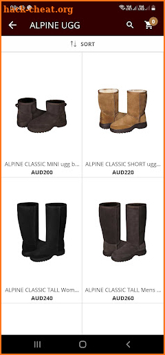 AUSTRALIAN UGG ORIGINAL® (Au) screenshot