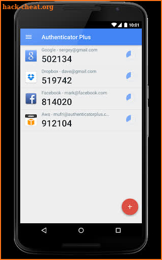 Authenticator Plus screenshot