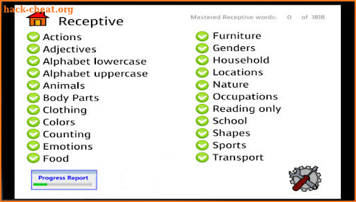 Autism ABA Discrete Trial Training Receptive Lang. screenshot