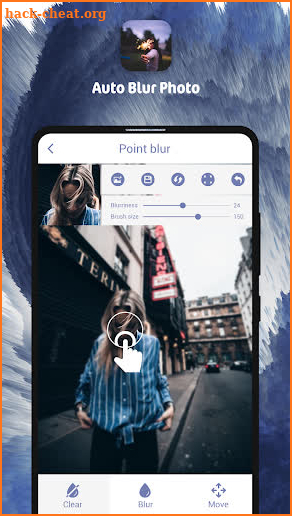 Auto Blur Photo screenshot