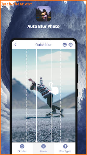 Auto Blur Photo screenshot