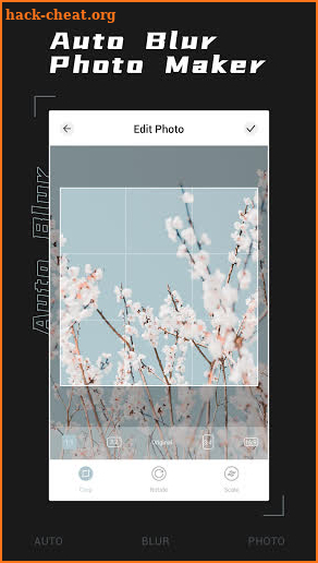 Auto Blur Photo Maker screenshot