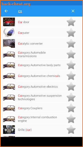 Auto parts. Automotive technologies screenshot