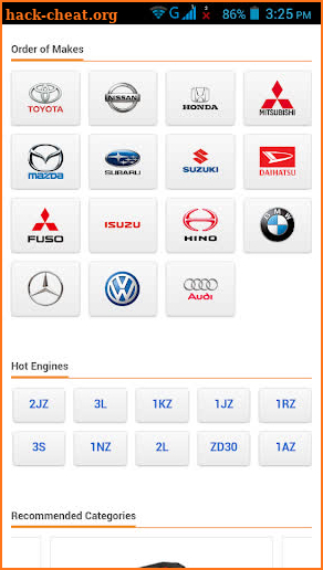 Auto Parts Japan screenshot