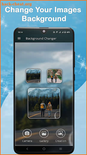 Auto photo background changer screenshot