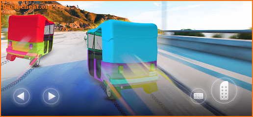 Auto rickshaw driving game 3d screenshot