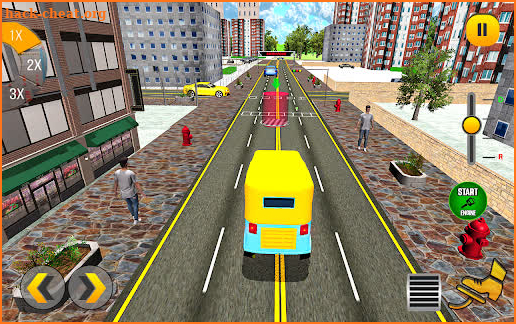 Auto Rickshaw game 3D car game screenshot