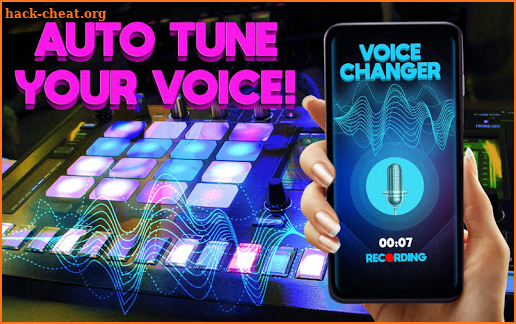 Auto Tune Your Voice - Sound Effects for Singing screenshot