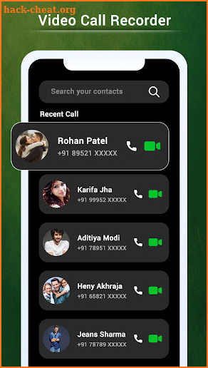 Auto Video Call Recorder screenshot