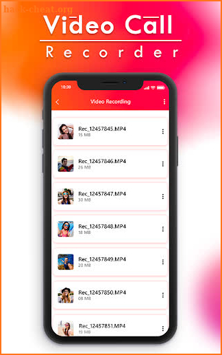 Auto Video Call Recorder : Phone Call Recorder screenshot