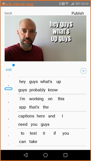 AutoCap - automatic video captions and subtitles screenshot