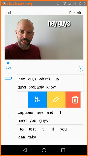 AutoCap - automatic video captions and subtitles screenshot