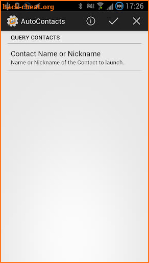 AutoContacts Unlock Key screenshot