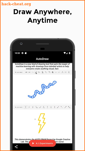 AutoDraw by A.I.Experiments screenshot