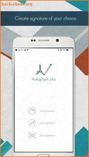 Autograph+ - Hand drawing screenshot