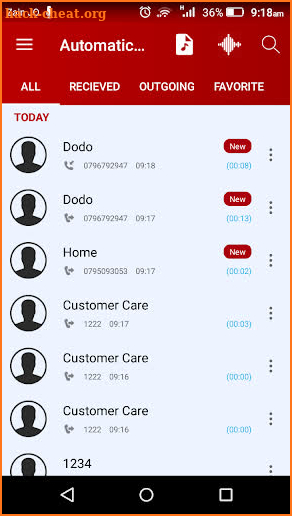 Automatic Call Recorder 2019-Free screenshot