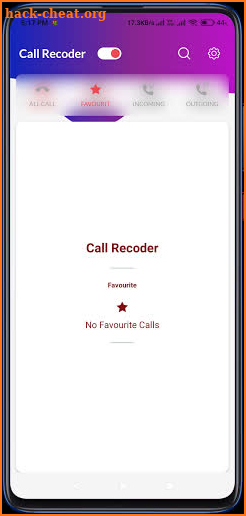 Automatic call recording: call recoder screenshot