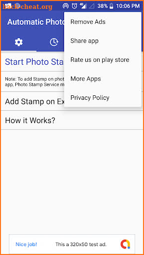 Automatic PhotoStamp screenshot