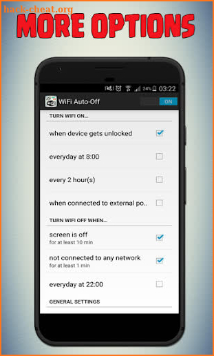 Automatic Wi-Fi On-Off screenshot