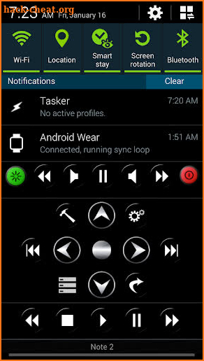 AutoNotification screenshot