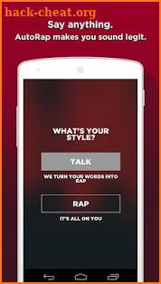 AutoRap by Smule screenshot