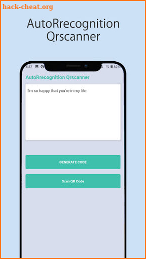 AutoRrecognition Qrscanner screenshot