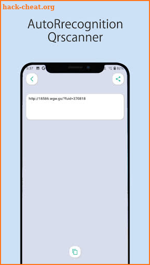 AutoRrecognition Qrscanner screenshot