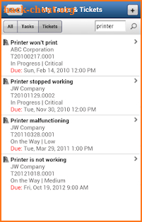 Autotask LiveMobile screenshot