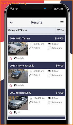 Autotrader Lebanon screenshot