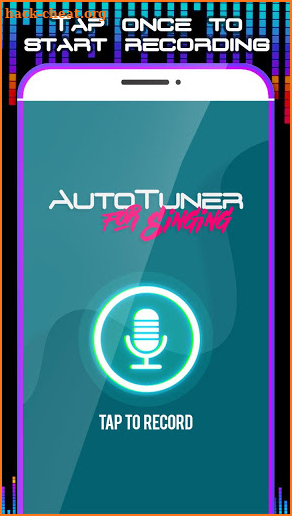 Autotune your Voice App - Auto Tune Voice Recorder screenshot