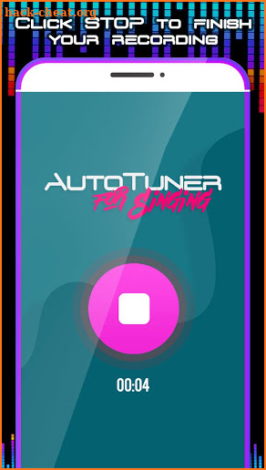 Autotune your Voice App - Auto Tune Voice Recorder screenshot