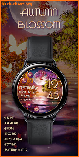 Autumn Blossom_Watchface screenshot