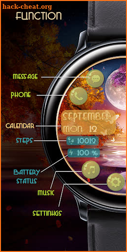 Autumn Blossom_Watchface screenshot