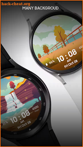 Autumn - Digital Watchface screenshot