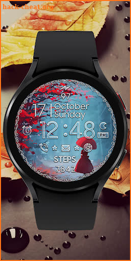 AUTUMN MOOD 2021 Watch Face screenshot