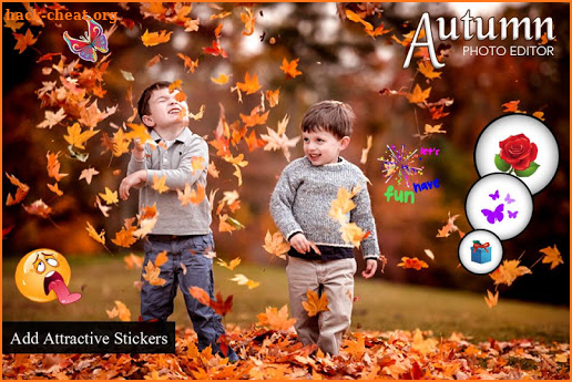 Autumn Photo Editor screenshot