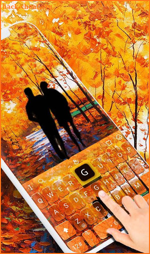 Autumn Scenery Keyboard Theme screenshot