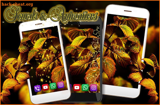 Autumn Sparks Live Wallpaper screenshot