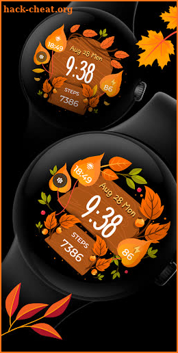 Autumn Vibes - Wear Os Watch screenshot