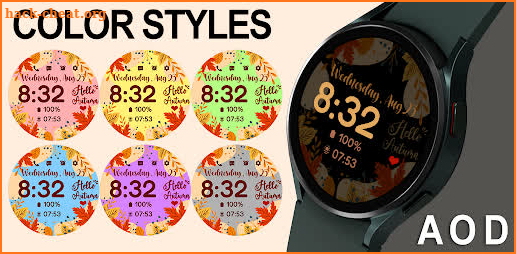 Autumn Watchface screenshot