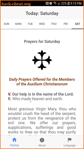 Auxilium Christianorum screenshot