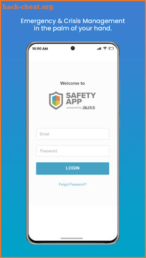 AUXS Safety App S2 screenshot