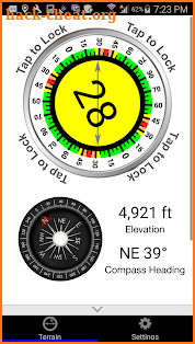 Avalanche Inclinometer screenshot