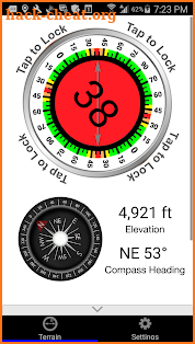 Avalanche Inclinometer screenshot