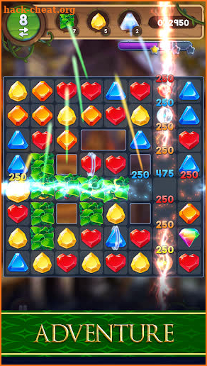 Avalon Jewels Match-3 screenshot